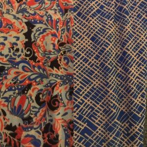 LuLaRoe Leggings 2 Pairs One Size